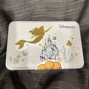 UNOPENED BRAND NEW Disneyland Paris Ariel Butter Cookies Tin Box
